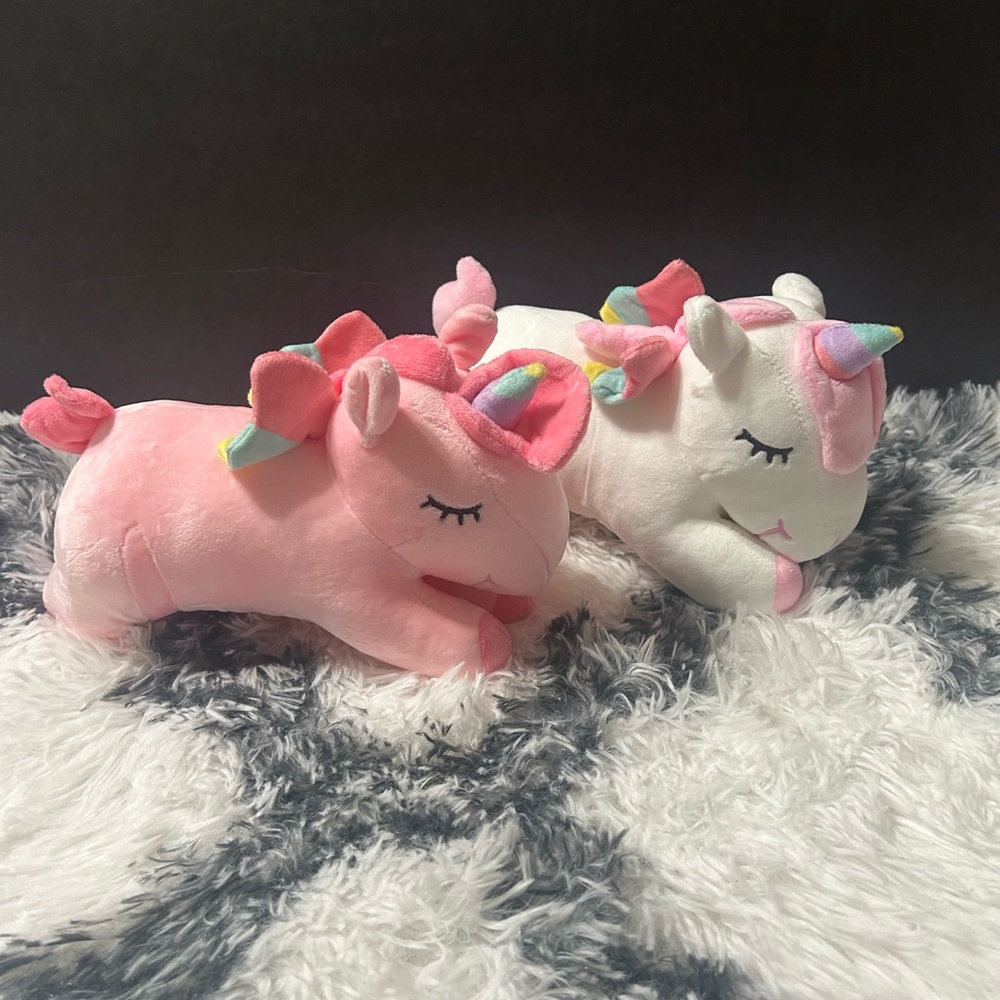 004 COMBO: Unicorn plushies